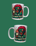 Tea monster 110z white mug