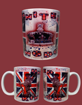 United Kingdom 110z white mug