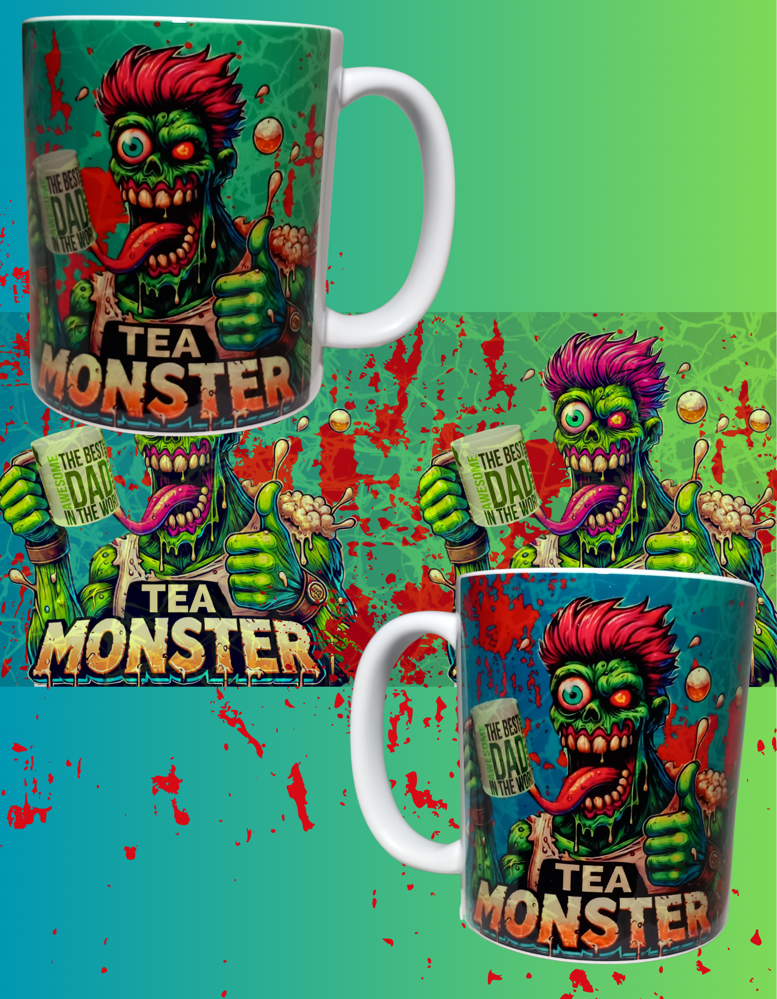 "Tea monster" 11oz mug