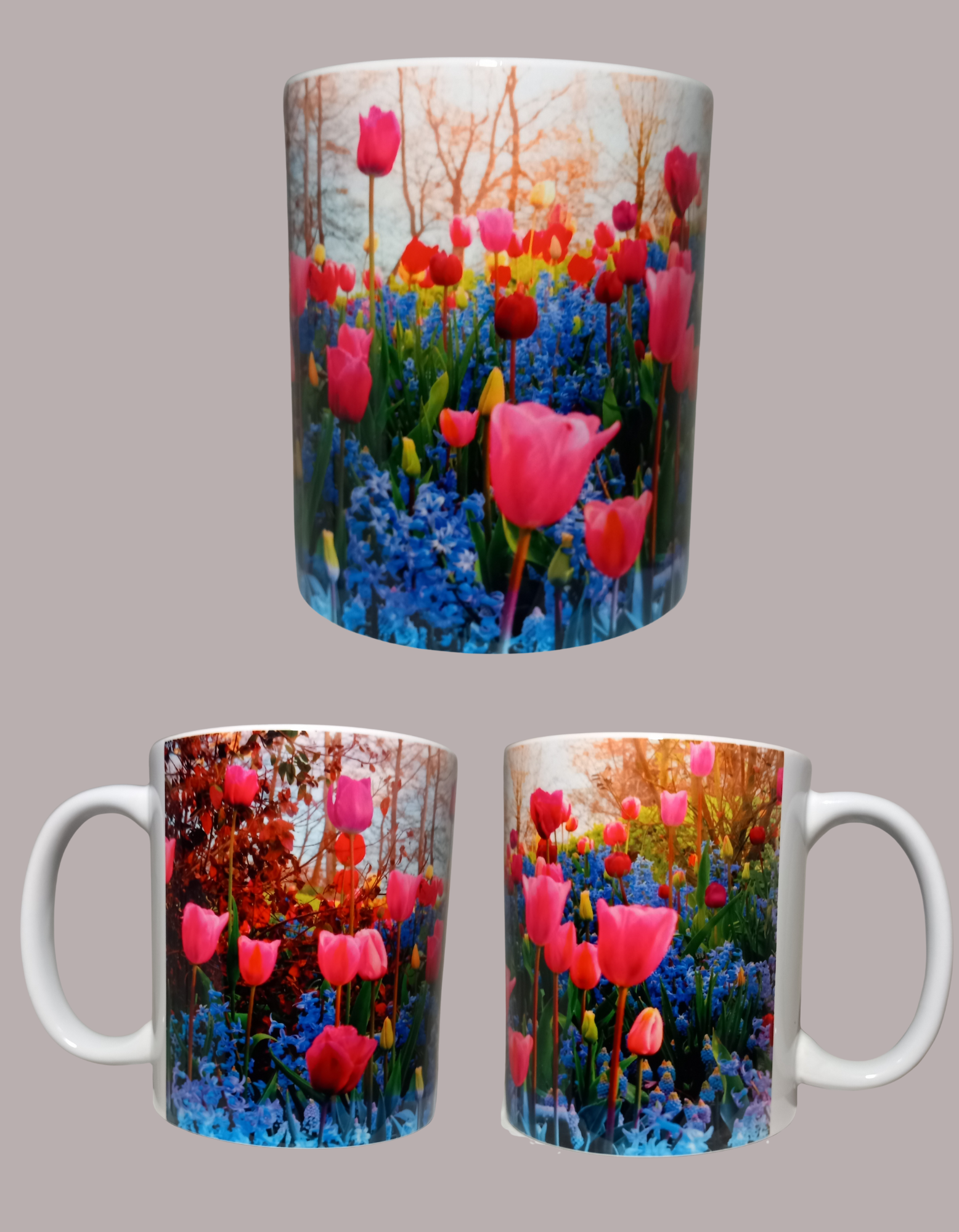 Forest flowers 110z mug design