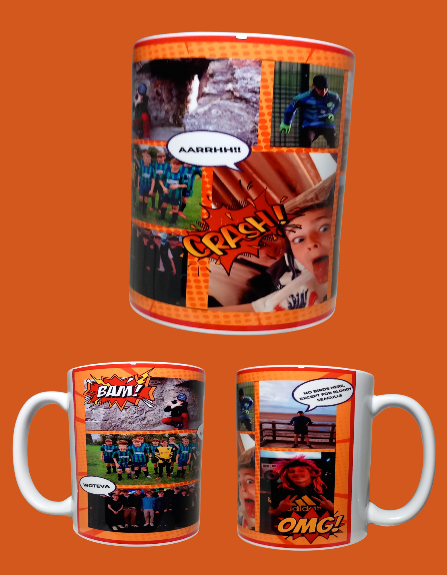 Personalised picture frame mug 110z