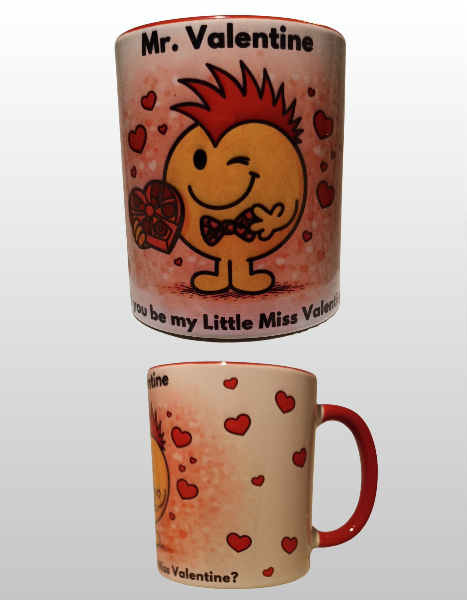 Personalised mugs ( Mr Valentine )