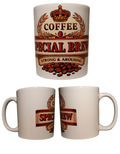 Personalised mugs ( Coffee special brew ) design