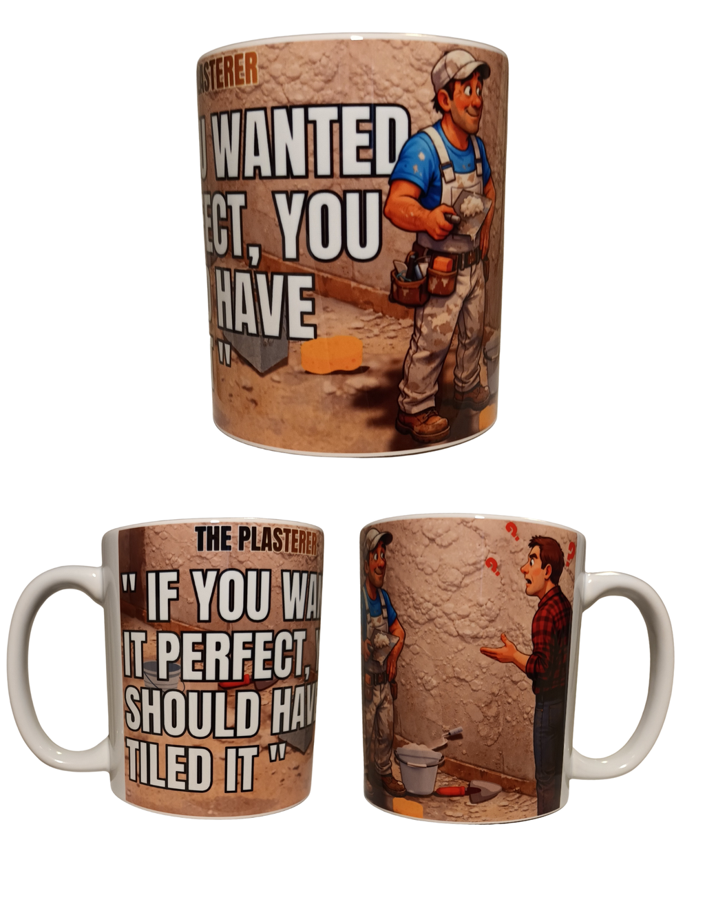 Personalised mugs for every occasion ( The plasterer)