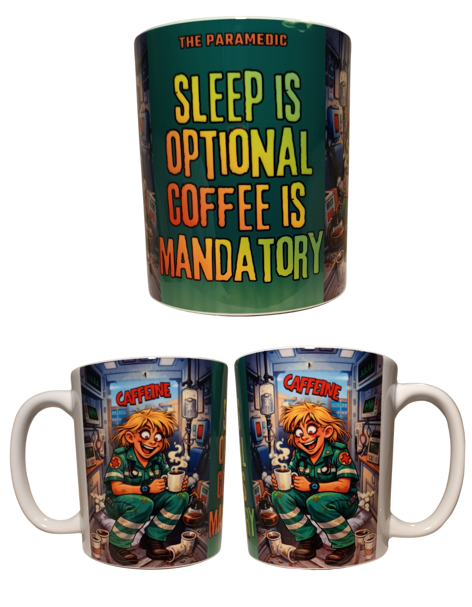 Personalised mugs ( The Paramedic  )