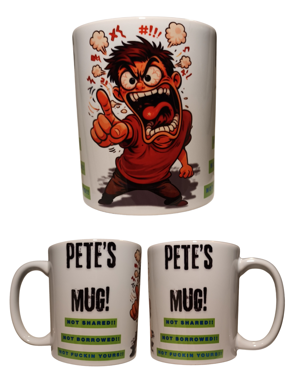 Personalised mugs for every occasion "Petes mug"