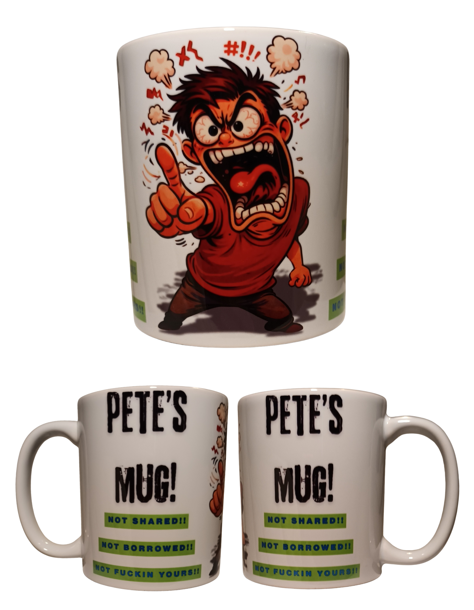 Personalised mugs for every occasion "Petes mug"