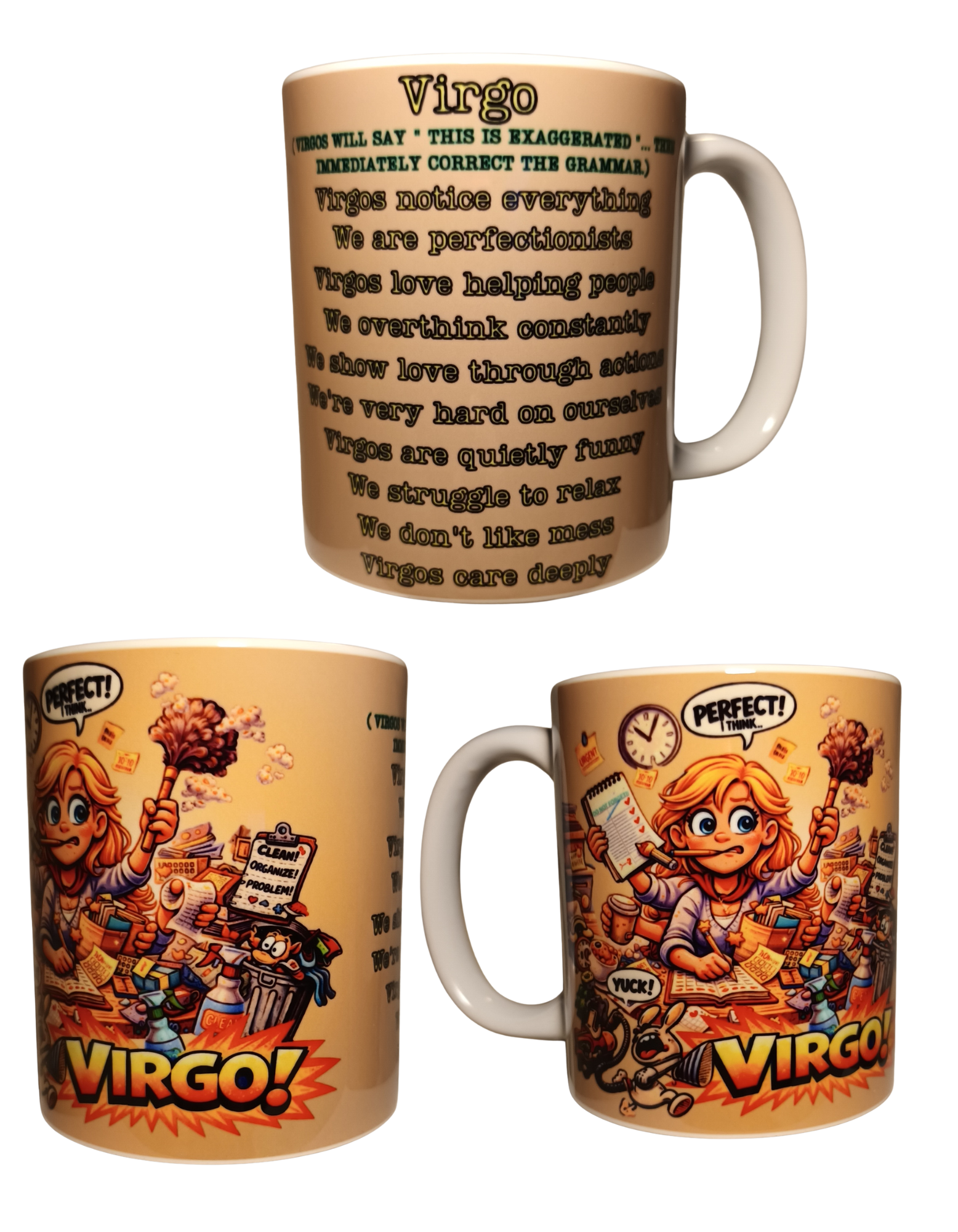 Virgo sign mug
