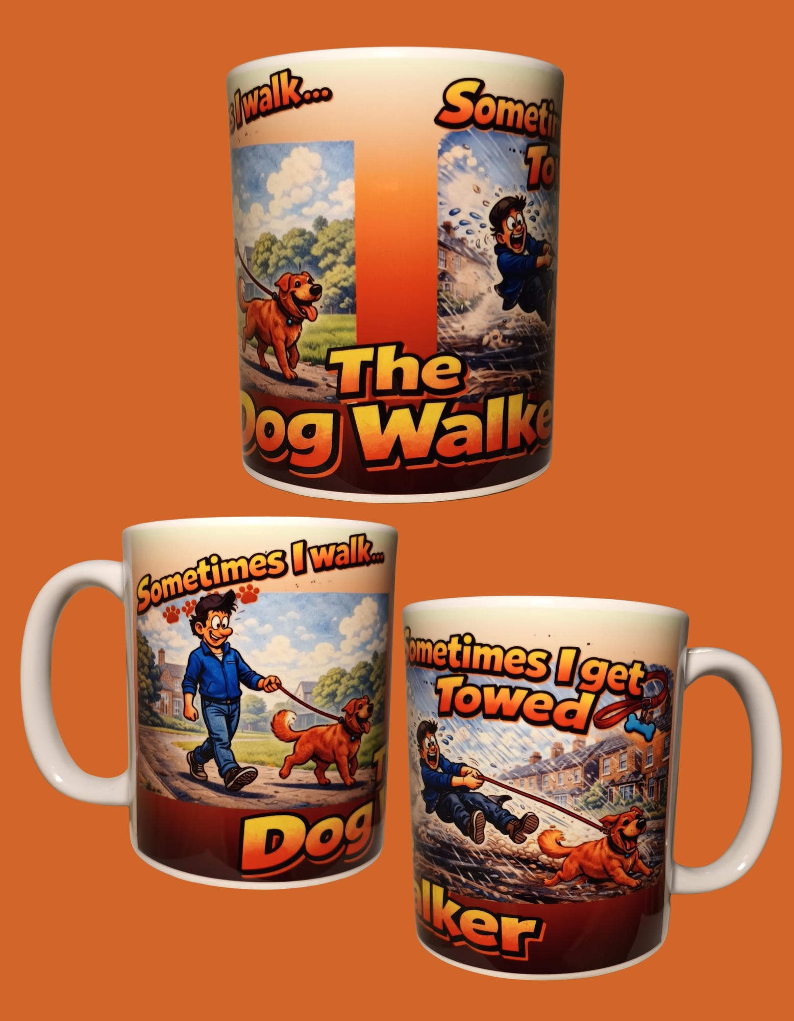 Dog walker mug