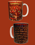 Scorpio sign mug