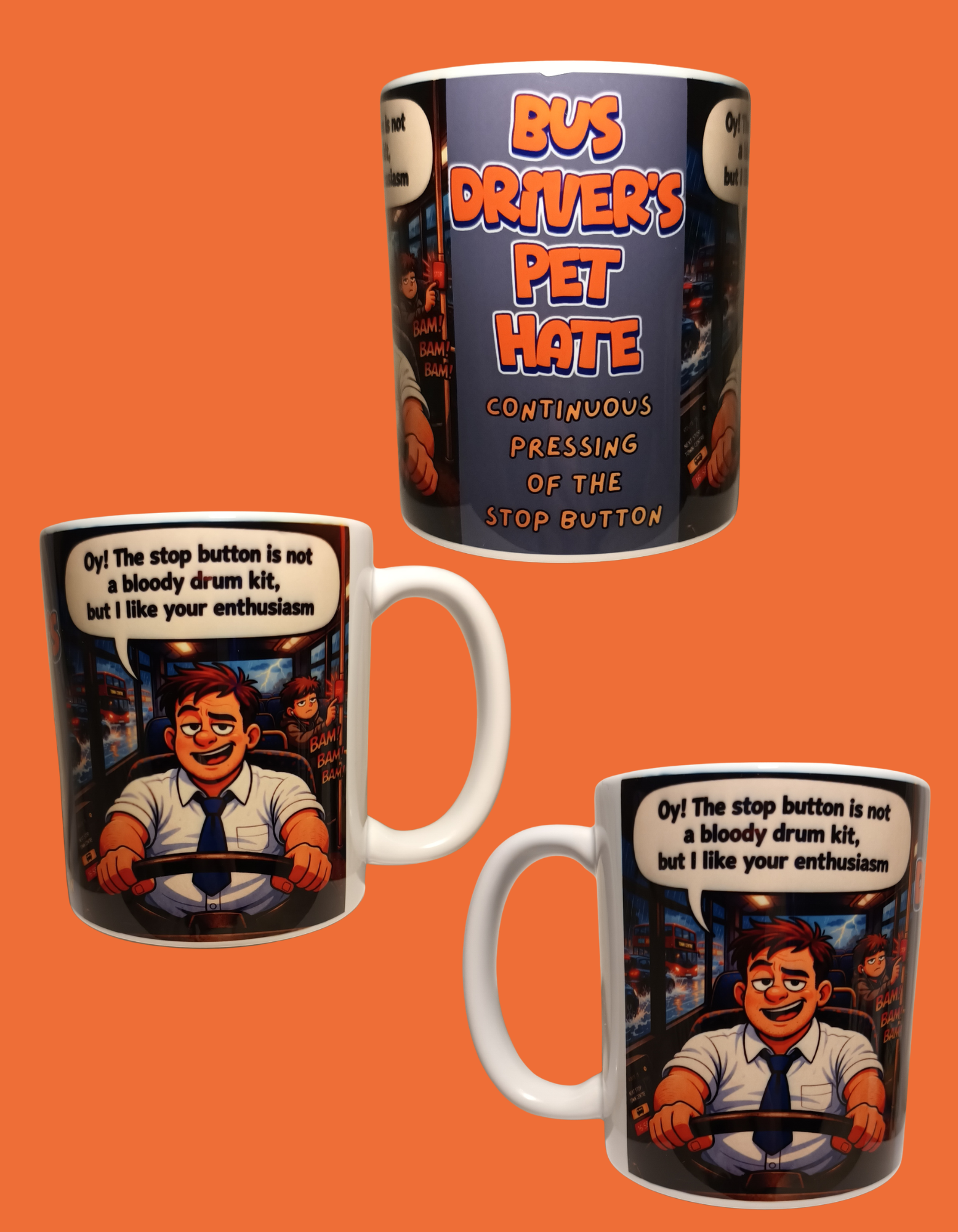 Bus driver mug
