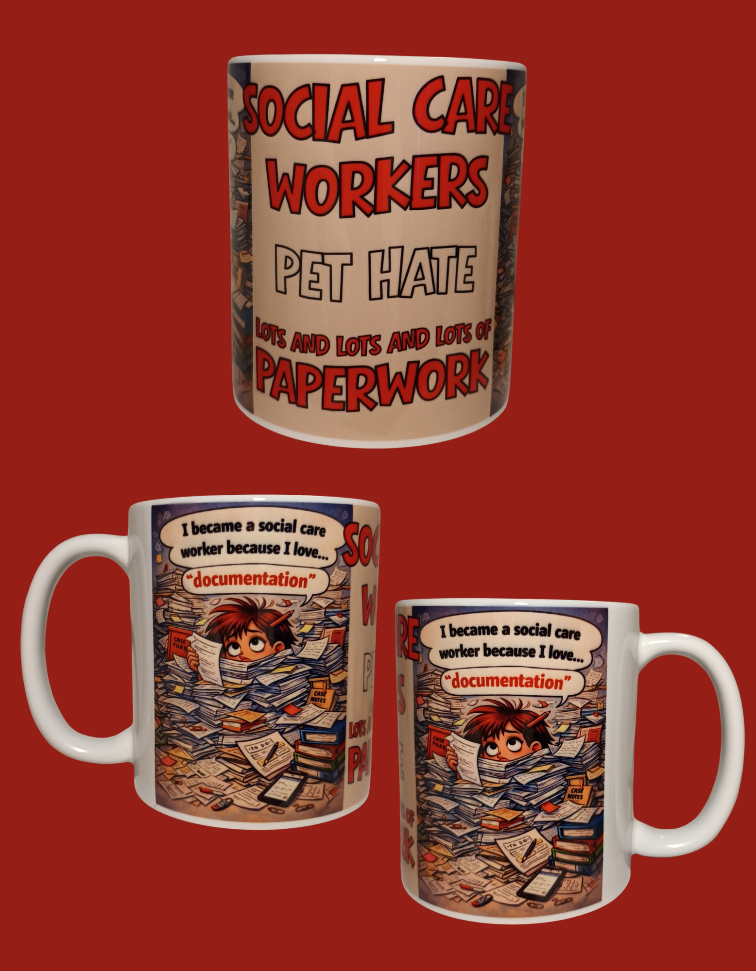 Social care worker mug