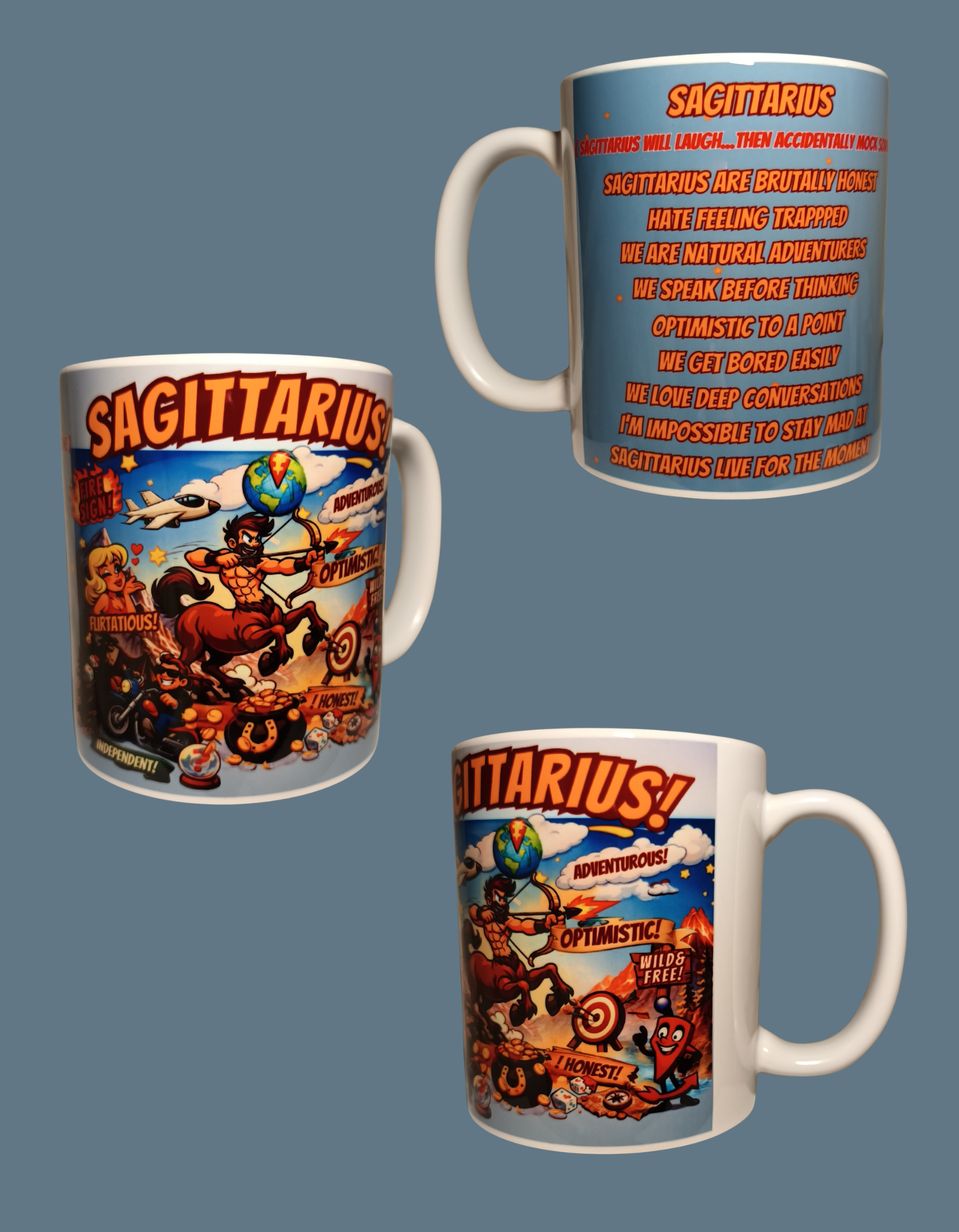 Sagittarius sign mug
