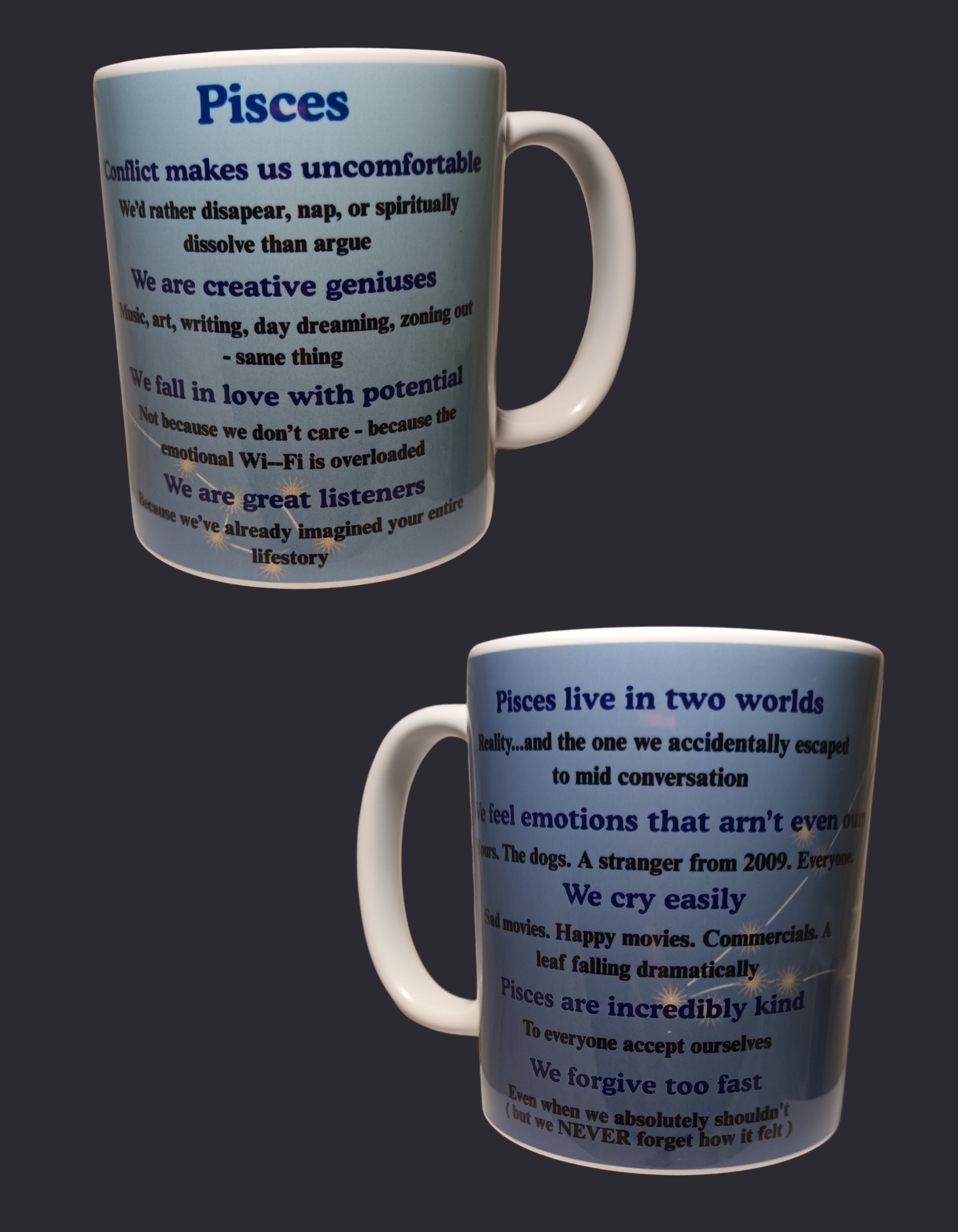 Pisces 110z mug