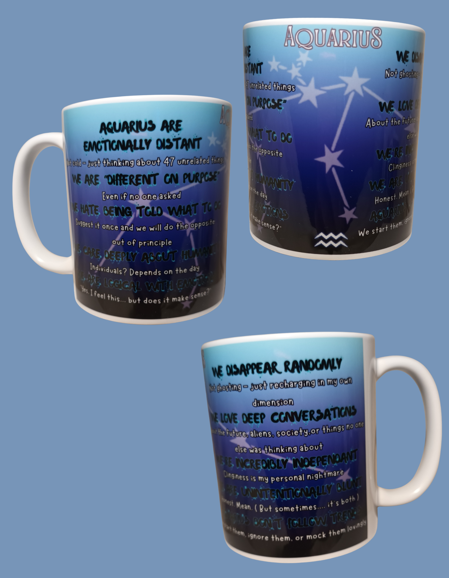 Aquarius 11oz mug