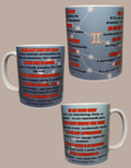 Gemini star sign mug