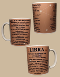 Libra star sign 11oz mug
