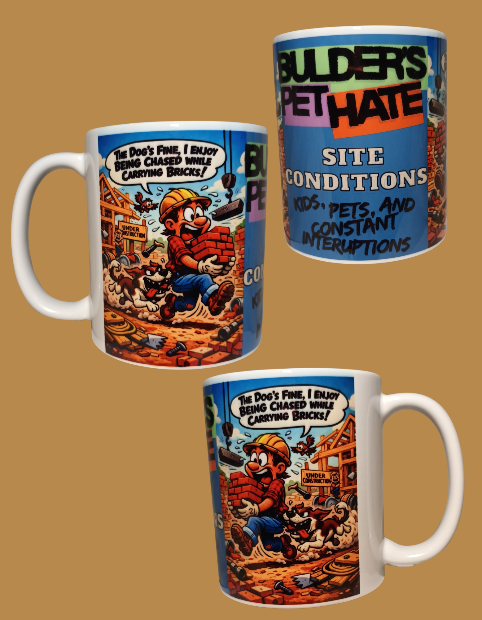 Builders pet hate mug