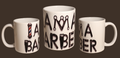 "I am a barber" mug