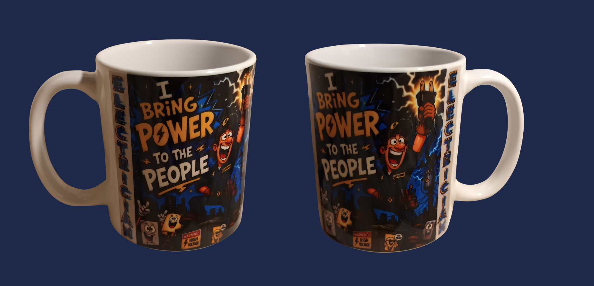 The electrician mug