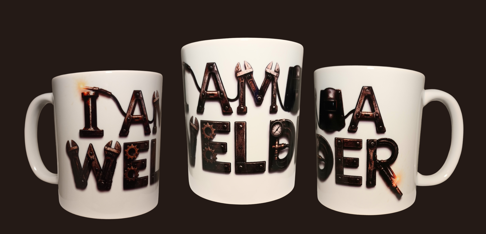 "I am a welder" mug