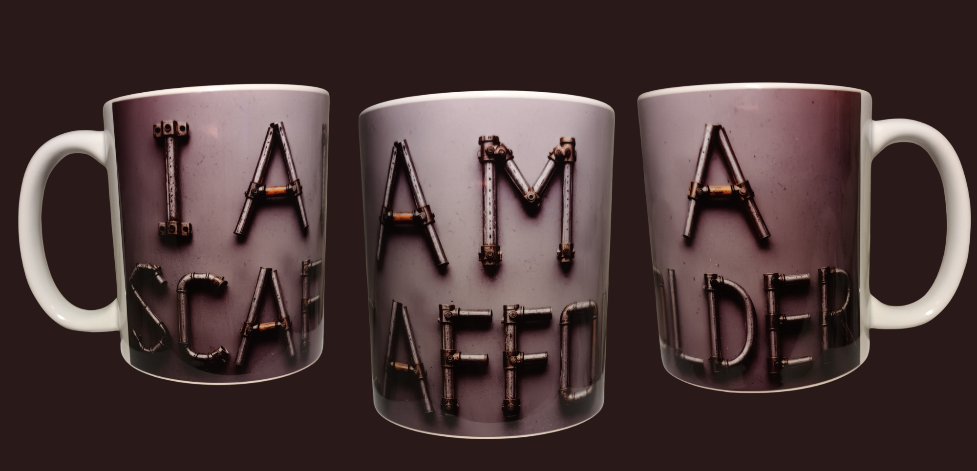 "I am a scaffolder" mug