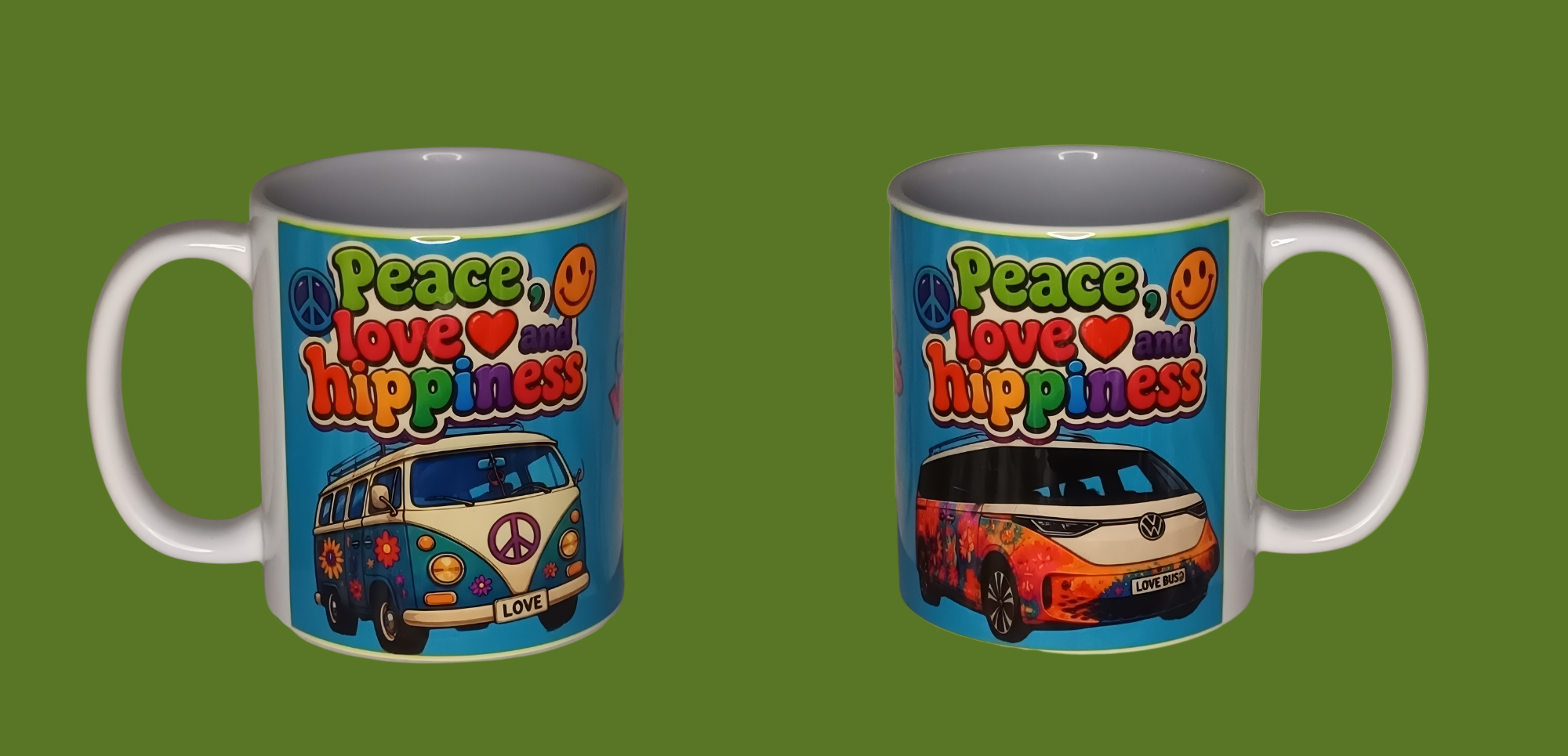 Love, Peace and.......mug
