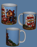 " Home is where the heart is" mug